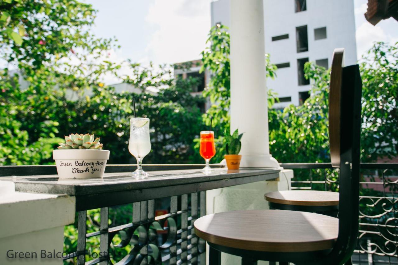 Green Balcony Hostel And Coffee Đà Nẵng Exterior foto